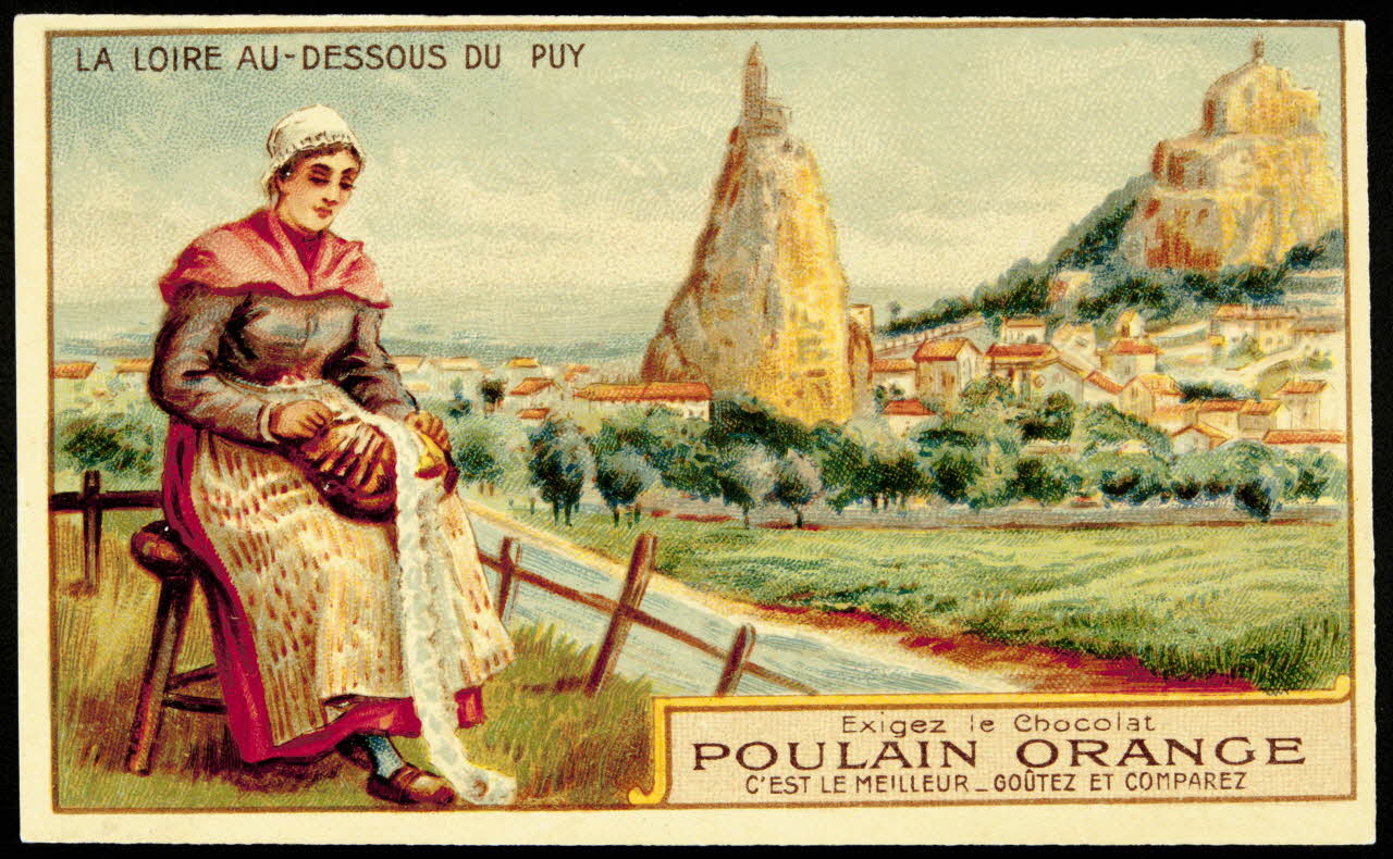 Verger carte réclame chromo Paris 1878-1914 1996.40.1170.2 Photo