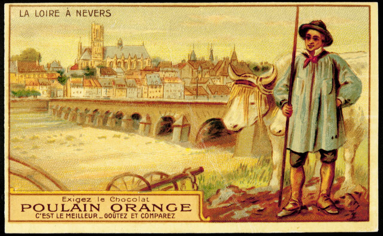 Verger carte réclame chromo Paris 1878-1914 1996.40.1170.3 Photo