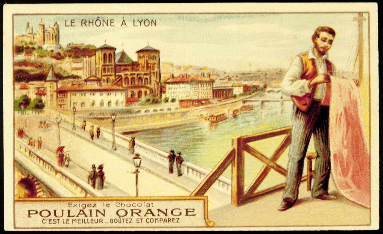 Verger carte réclame chromo Paris 1878-1914 1996.40.1170.4 Photo