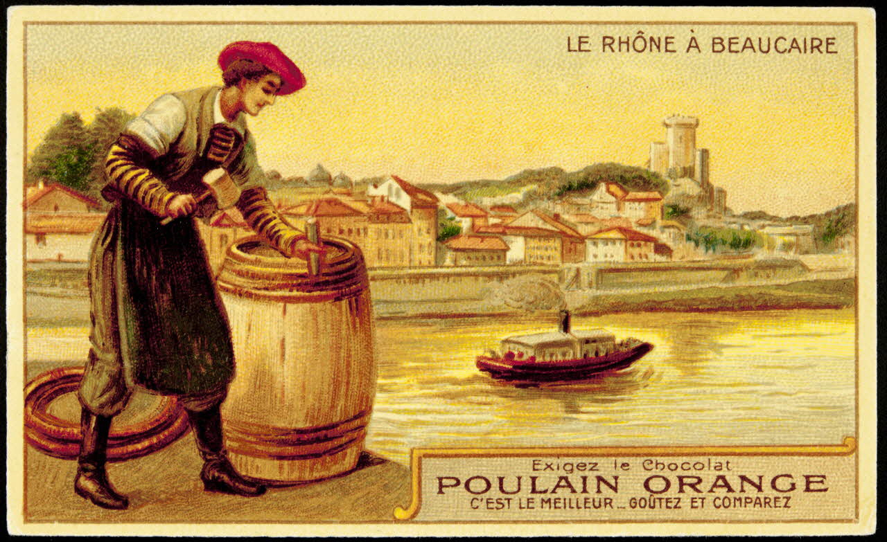 Verger carte réclame chromo Paris 1878-1914 1996.40.1170.5 Photo