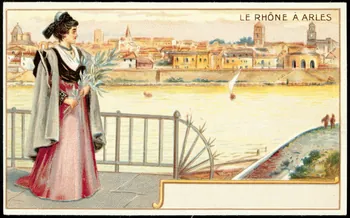 Verger carte réclame chromo Paris 1878-1914 1996.40.1170.8 Photo