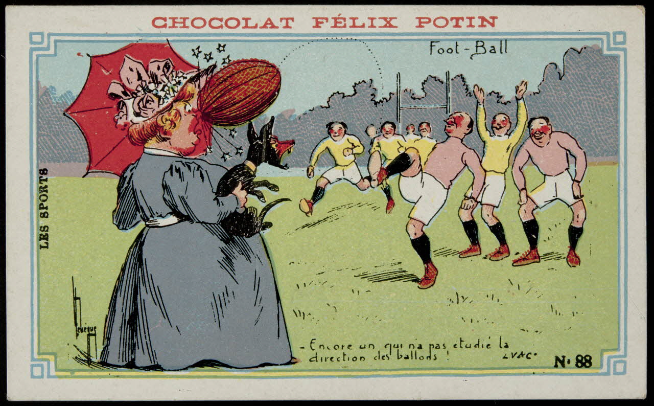 Léopold Verger ; Lebègue carte réclame chromo Paris 1878-1914 1996.40.1171.33 Photo