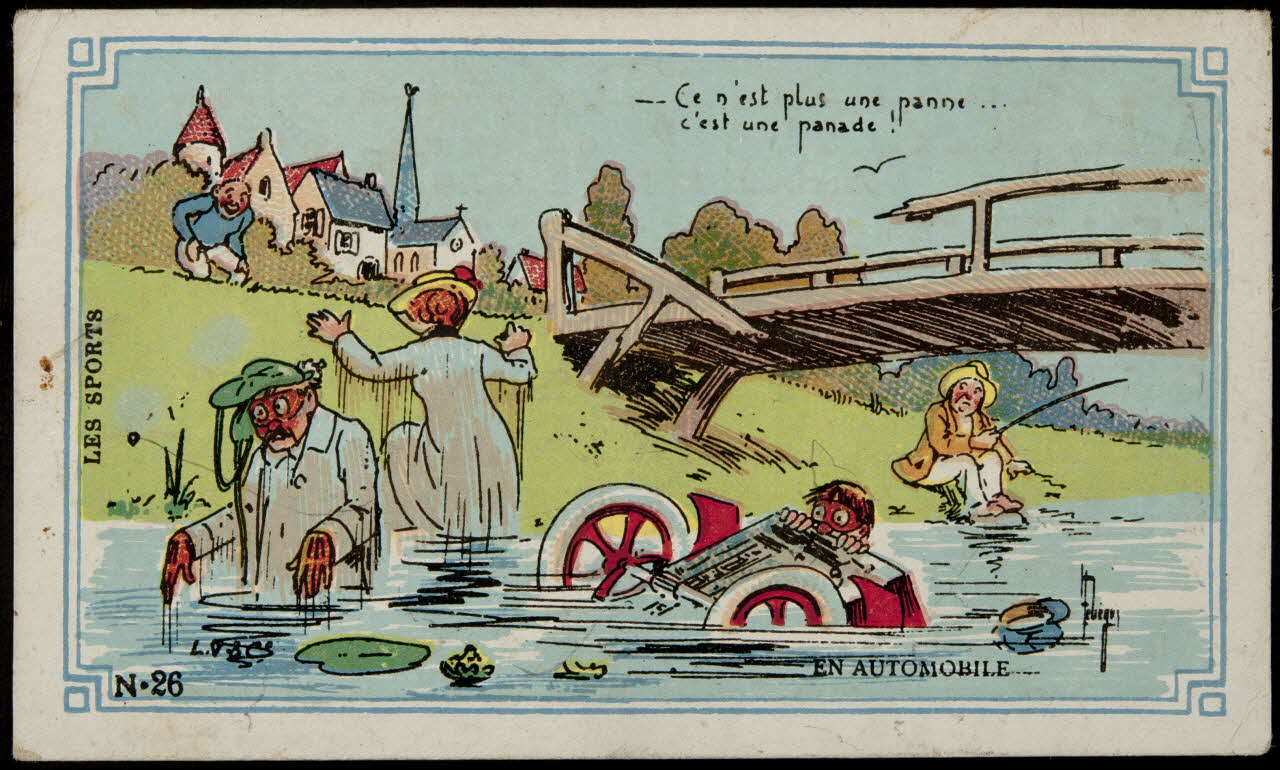 Léopold Verger ; Lebègue carte réclame chromo Paris 1878-1914 1996.40.1171.5 Photo