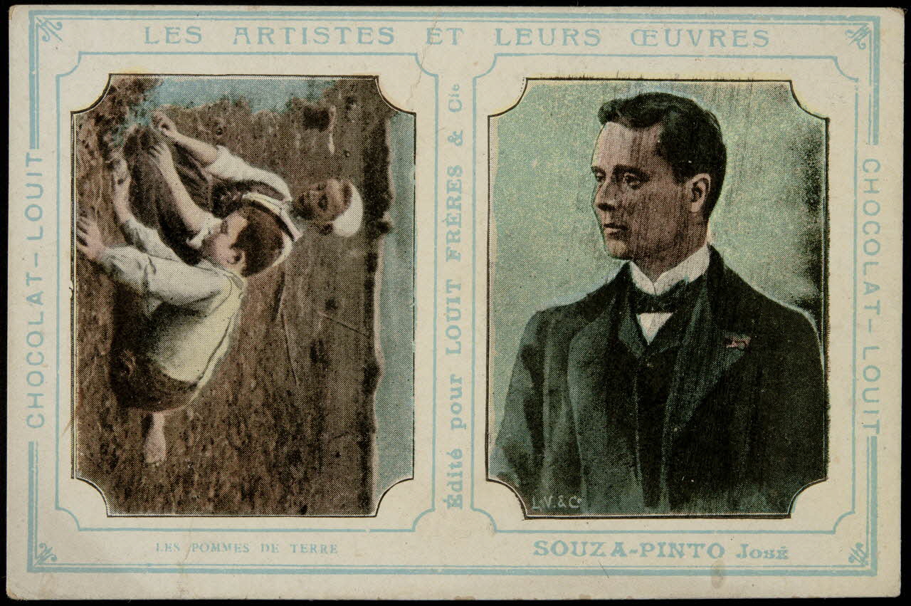 Léopold Verger carte réclame chromo Paris 1878-1914 1996.40.1172.1 Photo