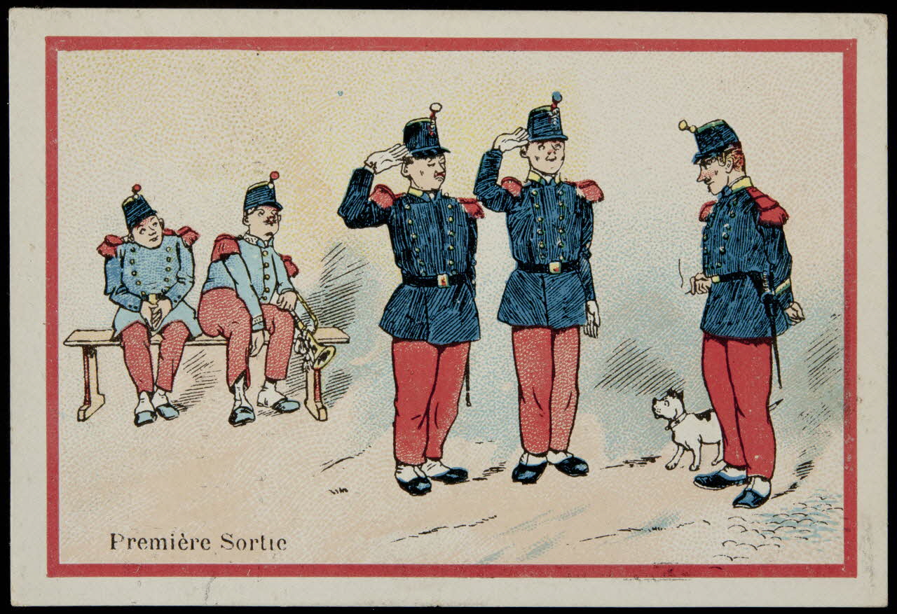 Verger carte réclame chromo Paris 1878-1914 1996.40.1175.10 Photo