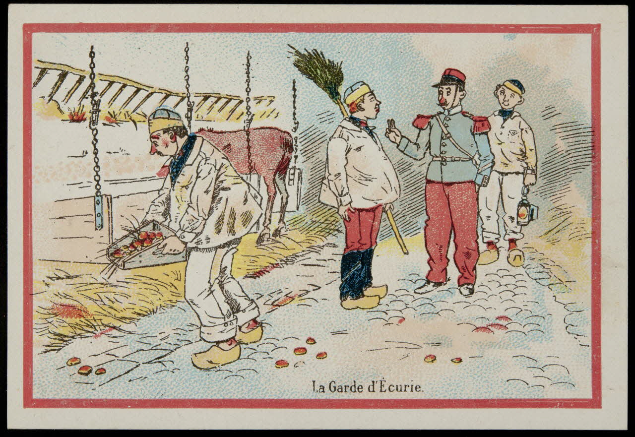 Verger carte réclame chromo Paris 1878-1914 1996.40.1175.4 Photo
