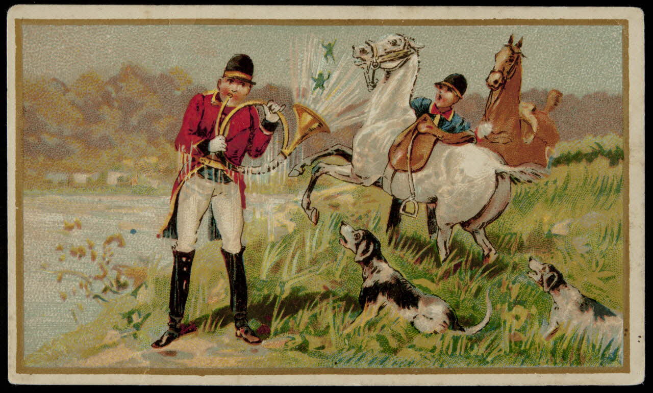 Verger carte réclame chromo Paris 1878-1914 1996.40.1177.4 Photo