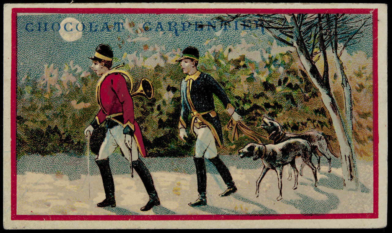 Verger carte réclame chromo Paris 1878-1914 1996.40.1177.6 Photo