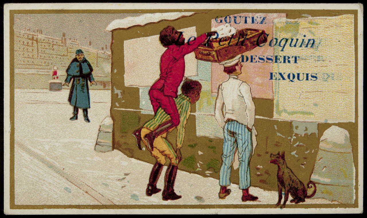 Verger carte réclame chromo Paris 1878-1914 1996.40.1178.3 Photo