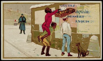Verger carte réclame chromo Paris 1878-1914 1996.40.1178.3 Photo