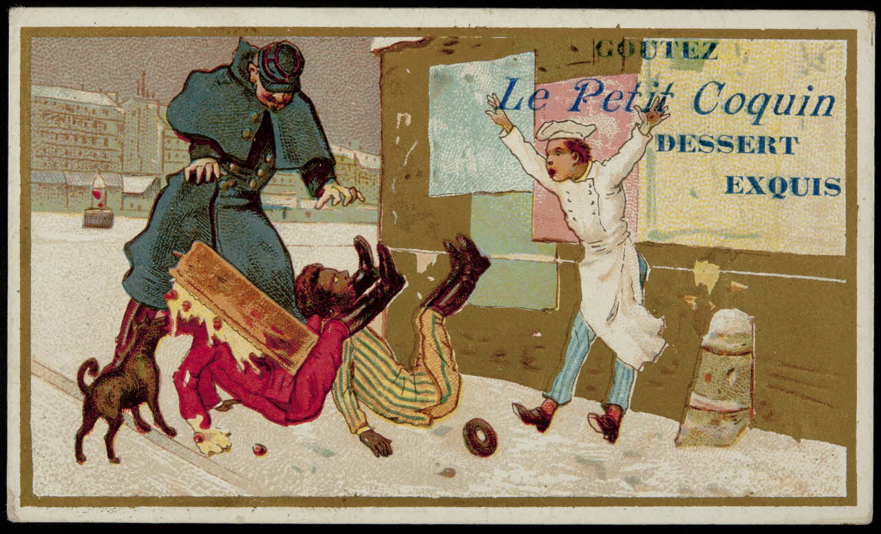 Verger carte réclame chromo Paris 1878-1914 1996.40.1178.5 Photo