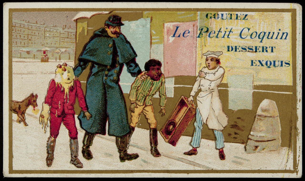 Verger carte réclame chromo Paris 1878-1914 1996.40.1178.6 Photo