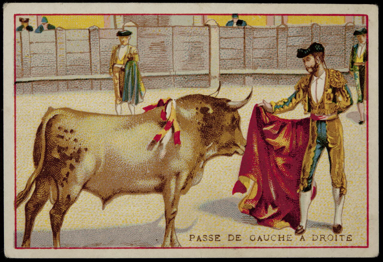 Verger carte réclame chromo Paris 1878-1914 1996.40.1179.1 Photo