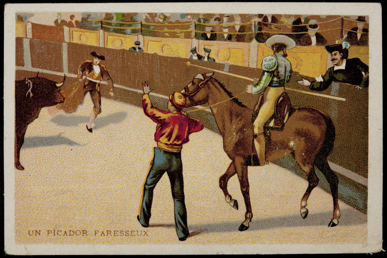 Verger carte réclame chromo Paris 1878-1914 1996.40.1179.3 Photo