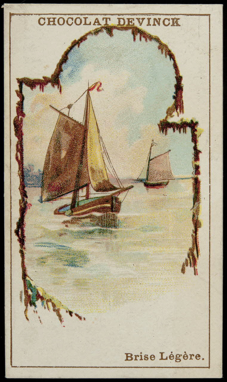 Léopold Verger carte réclame chromo Paris 1878-1914 1996.40.1181.1 Photo