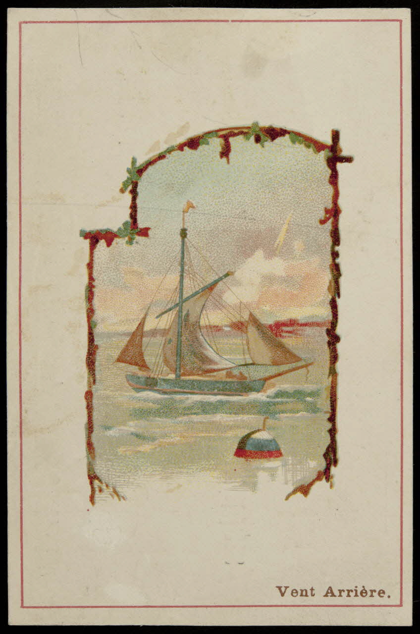 Léopold Verger carte réclame chromo Paris 1878-1914 1996.40.1181.6 Photo