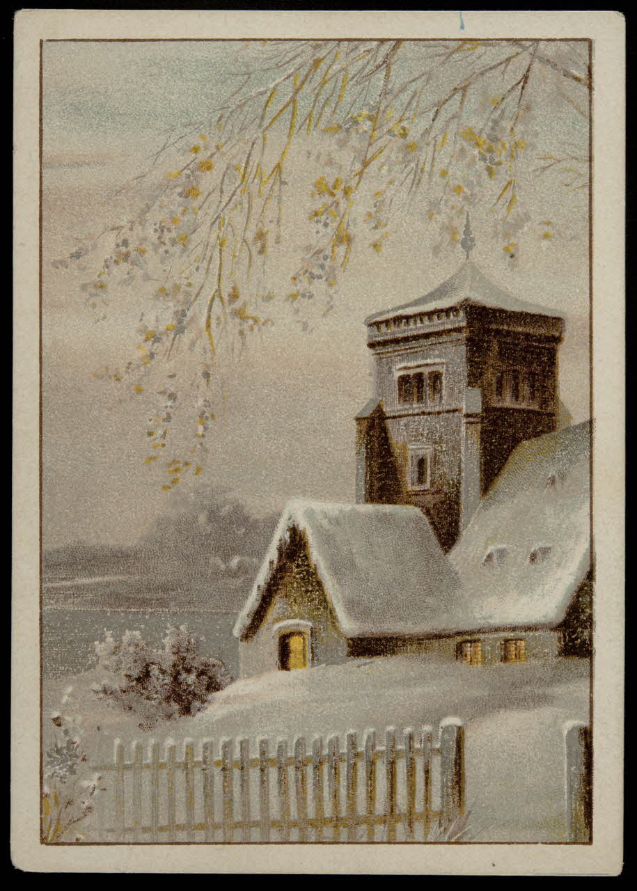 Verger ; Duffit carte réclame chromo Paris 1878-1914 1996.40.1186.1 Photo