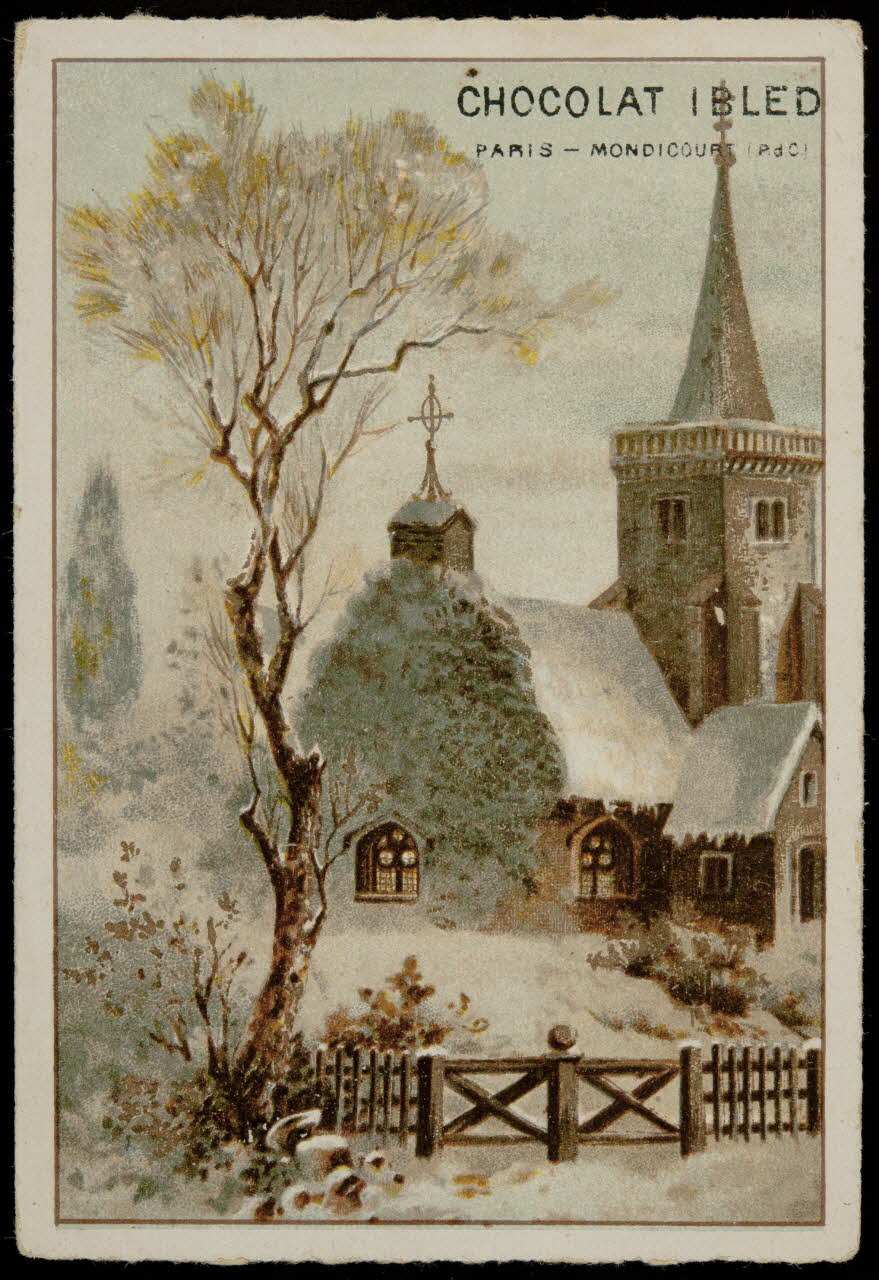 Verger carte réclame chromo Paris 1878-1914 1996.40.1186.6 Photo