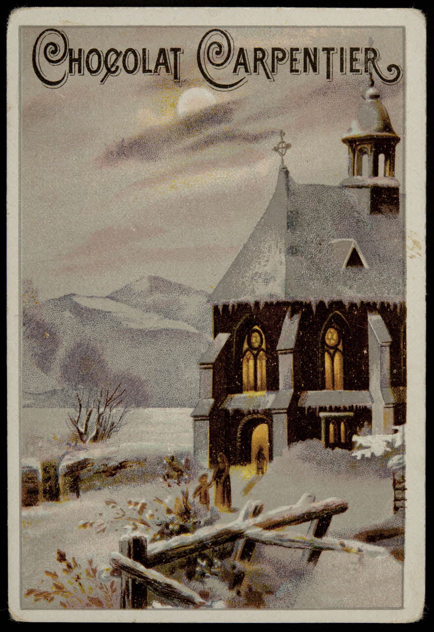 Verger carte réclame chromo Paris 1878-1914 1996.40.1186.8 Photo