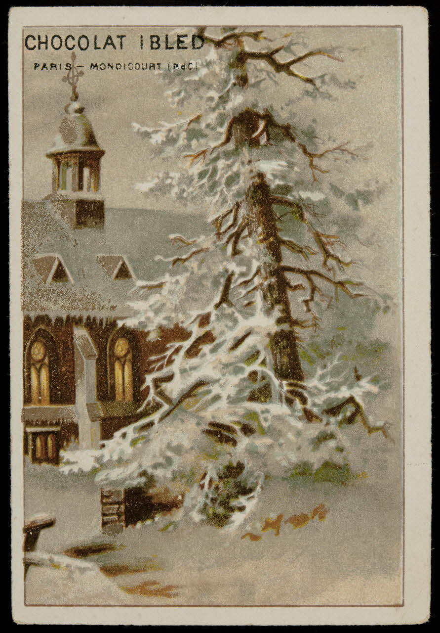 Verger carte réclame chromo Paris 1878-1914 1996.40.1186.9 Photo