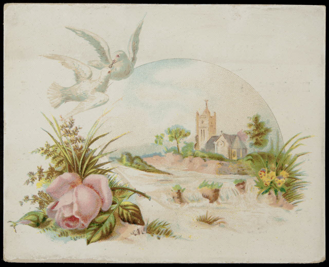 Verger carte réclame chromo Paris 1878-1914 1996.40.1188.1 Photo