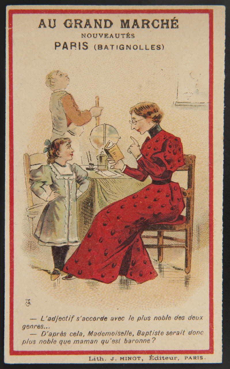 carte réclame chromo 1996.40.1193.3 Photo