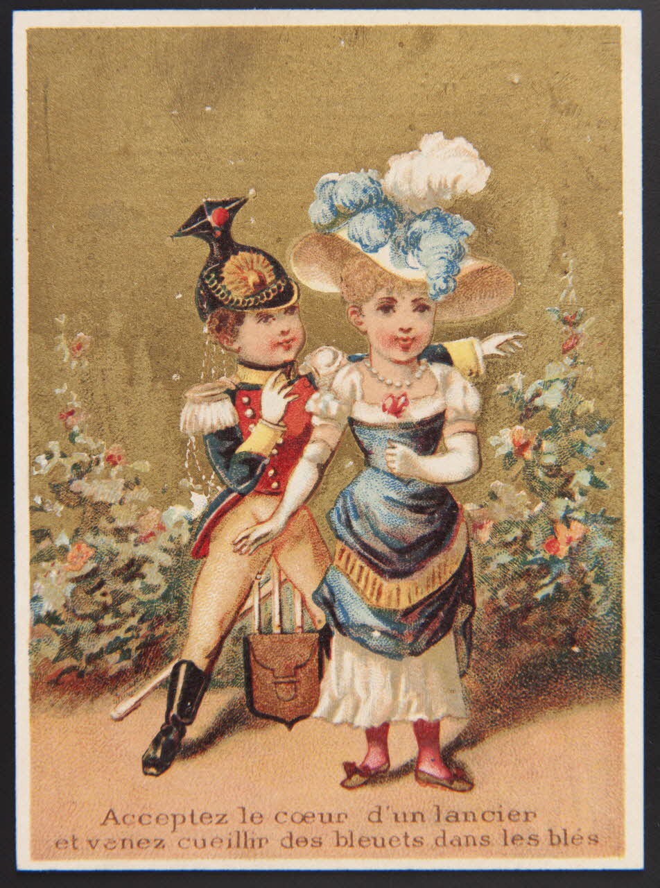 A. Van Geleyn carte réclame chromo Paris 1870-1880 1996.40.1205.1 Photo