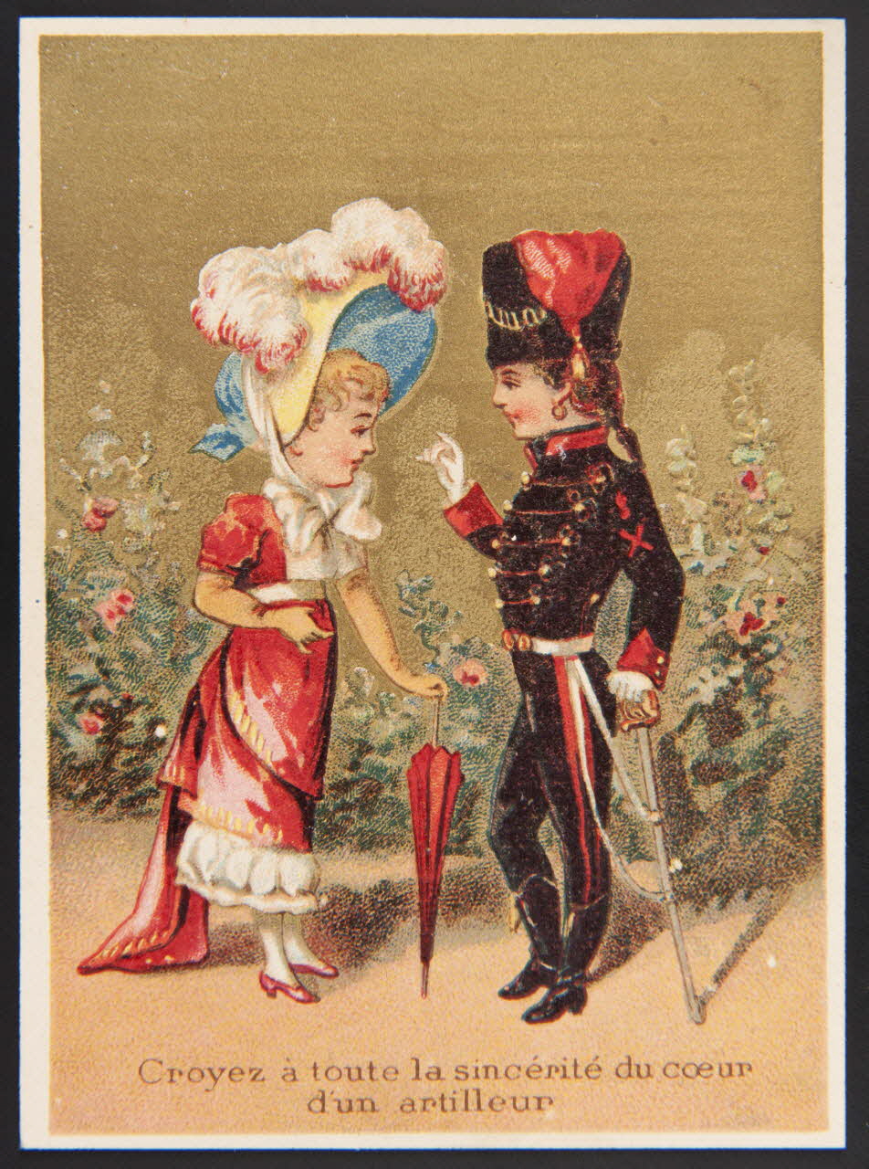 A. Van Geleyn carte réclame chromo Paris 1870-1880 1996.40.1205.2 Photo