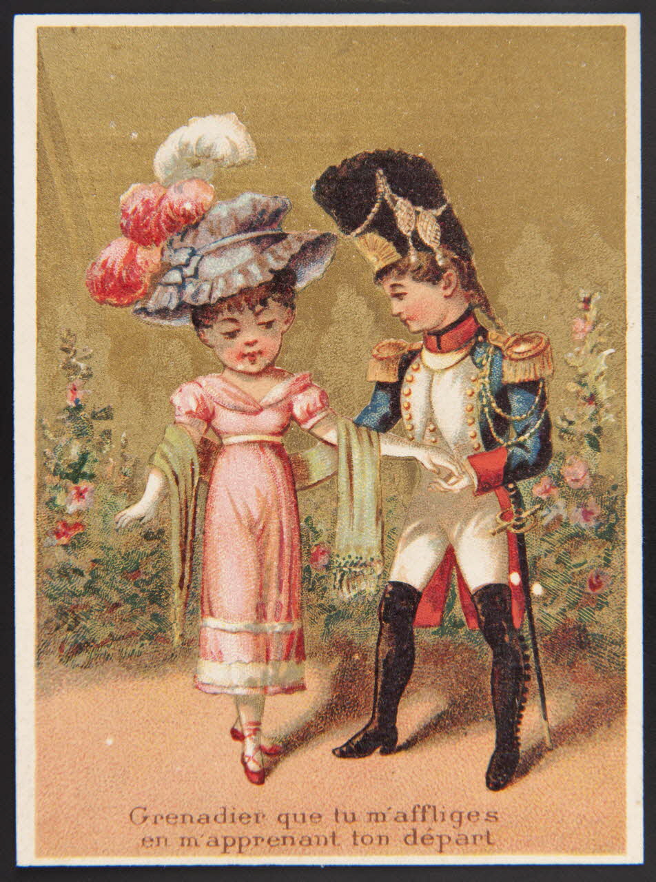 A. Van Geleyn carte réclame chromo Paris 1870-1880 1996.40.1205.3 Photo