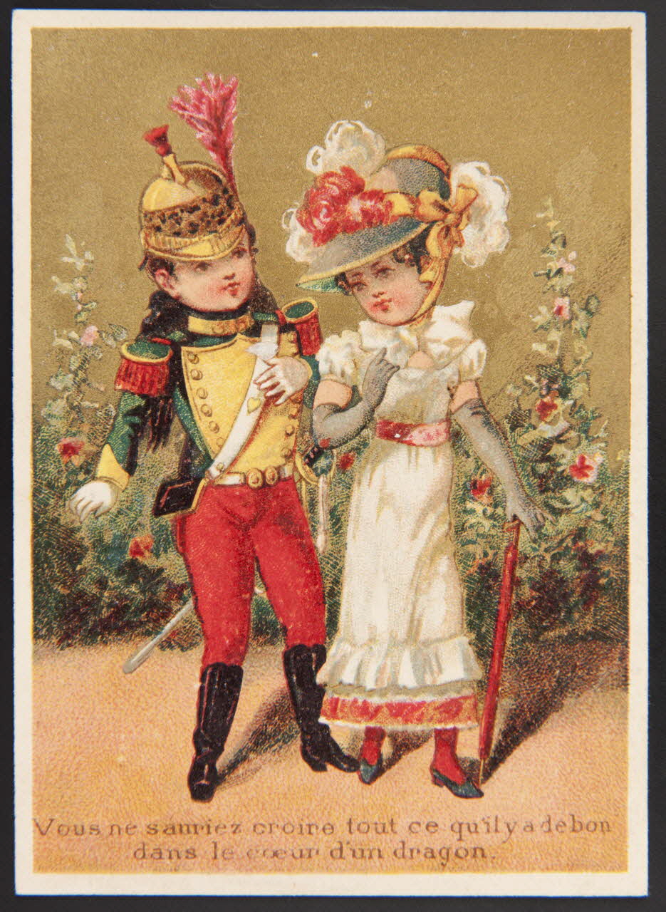 A. Van Geleyn carte réclame chromo Paris 1870-1880 1996.40.1205.6 Photo