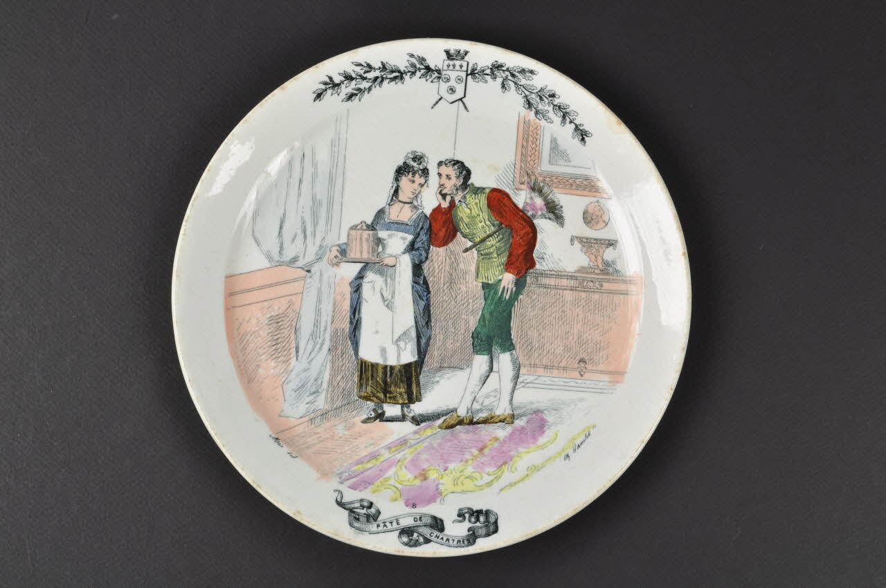 assiette plate 1967.122.17 Photo Mucem
