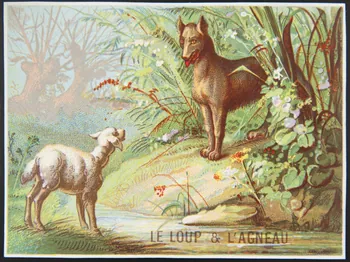A. Van Geleyn carte réclame chromo Paris 1870-1880 1996.40.1210.4  Photo