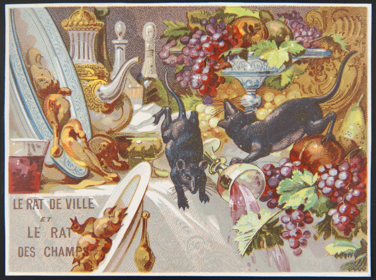 A. Van Geleyn carte réclame chromo Paris 1870-1880 1996.40.1210.6  Photo