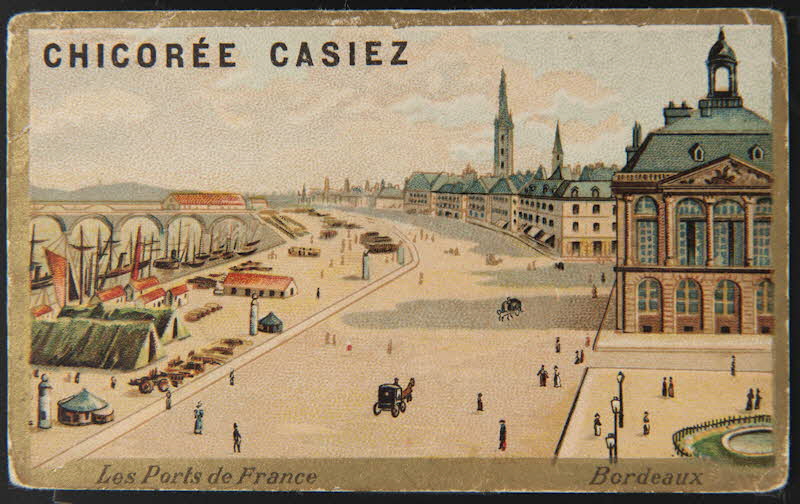 Th. Wartel carte réclame chromo Paris 1890-1920 1996.40.1211.1 Photo