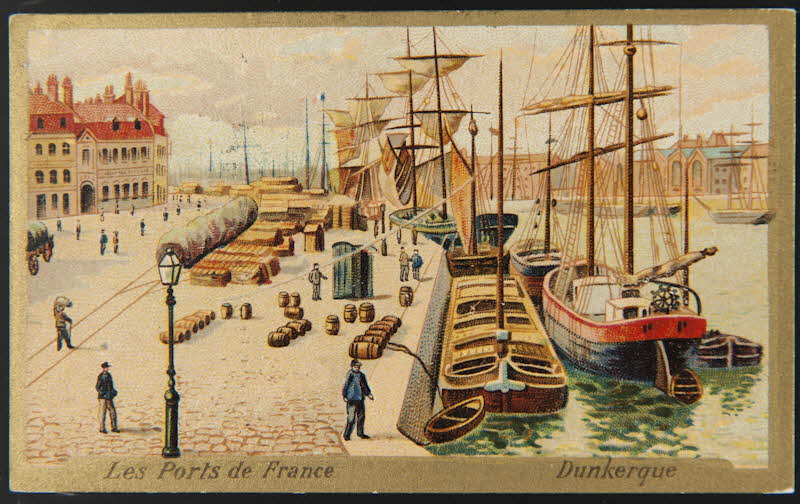 Th. Wartel carte réclame chromo Paris 1890-1920 1996.40.1211.2 Photo