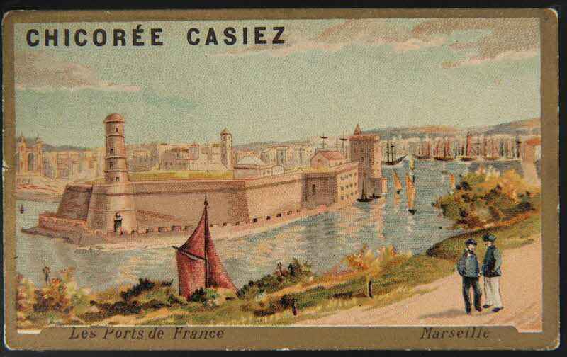 Th. Wartel carte réclame chromo Paris 1890-1920 1996.40.1211.3 Photo