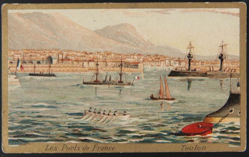 Th. Wartel carte réclame chromo Paris 1890-1920 1996.40.1211.4 Photo