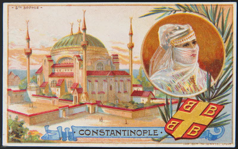 Th. Wartel carte réclame chromo Lille 1890-1920 1996.40.1212.1 Photo