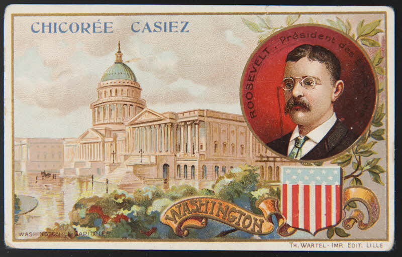 Th. Wartel carte réclame chromo Lille 1890-1920 1996.40.1212.6 Photo