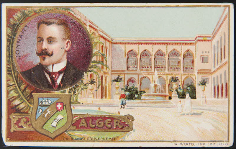 Th. Wartel carte réclame chromo Lille 1890-1920 1996.40.1212.7 Photo