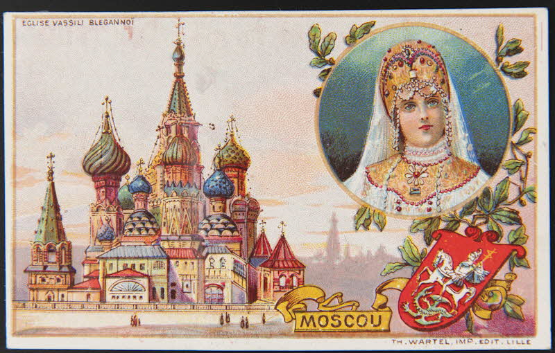 Th. Wartel carte réclame chromo Lille 1890-1920 1996.40.1212.8 Photo