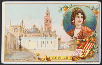 Th. Wartel carte réclame chromo Lille 1890-1920 1996.40.1215.4 Photo