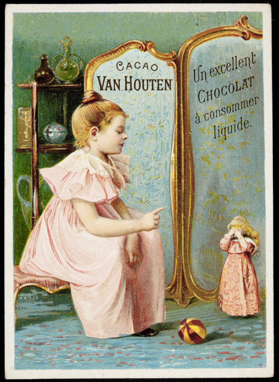 carte réclame chromo Paris 1878-1914 1996.40.1221.1 Photo