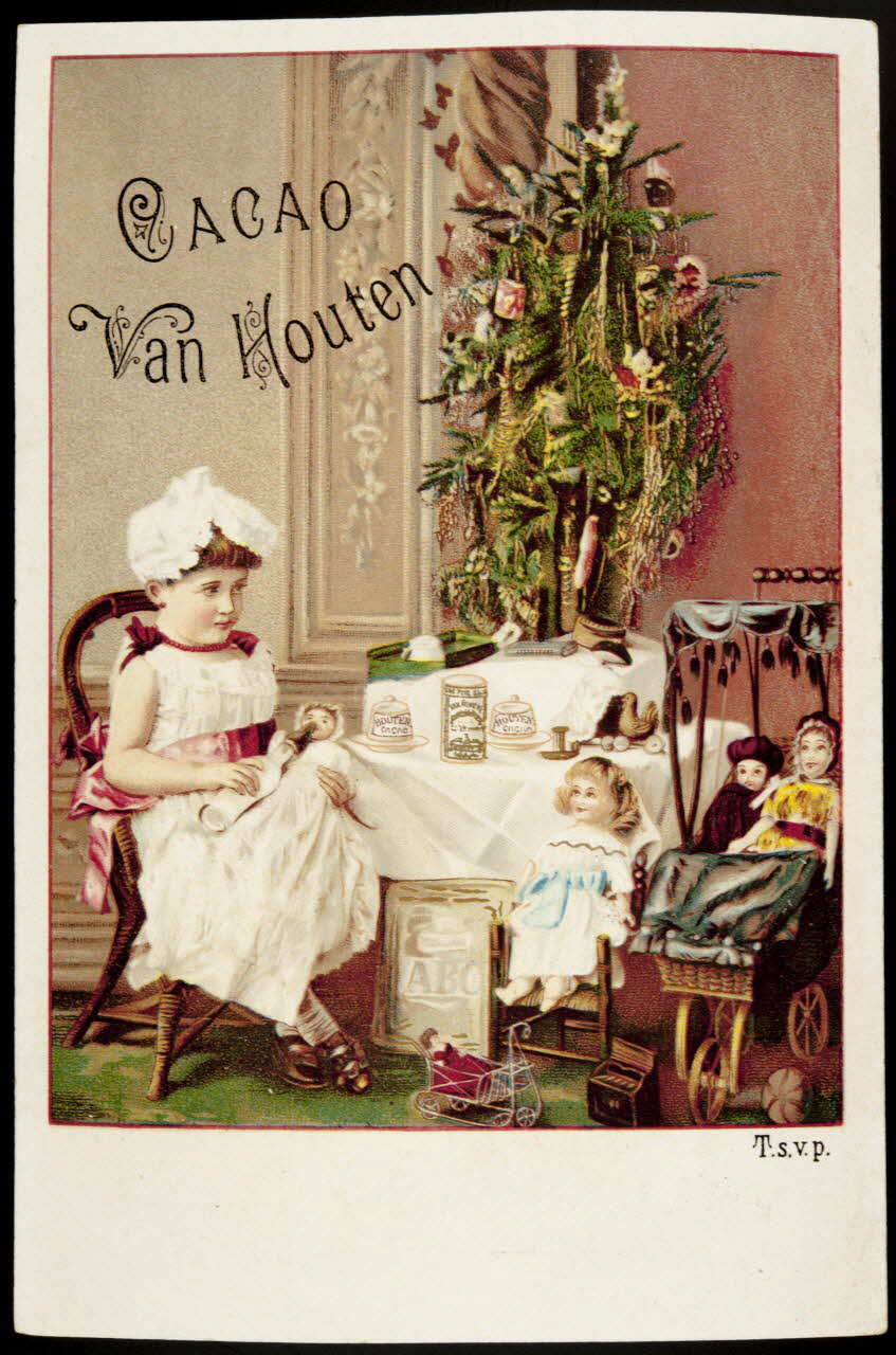 carte réclame chromo Paris 1878-1914 1996.40.1227.1 Photo