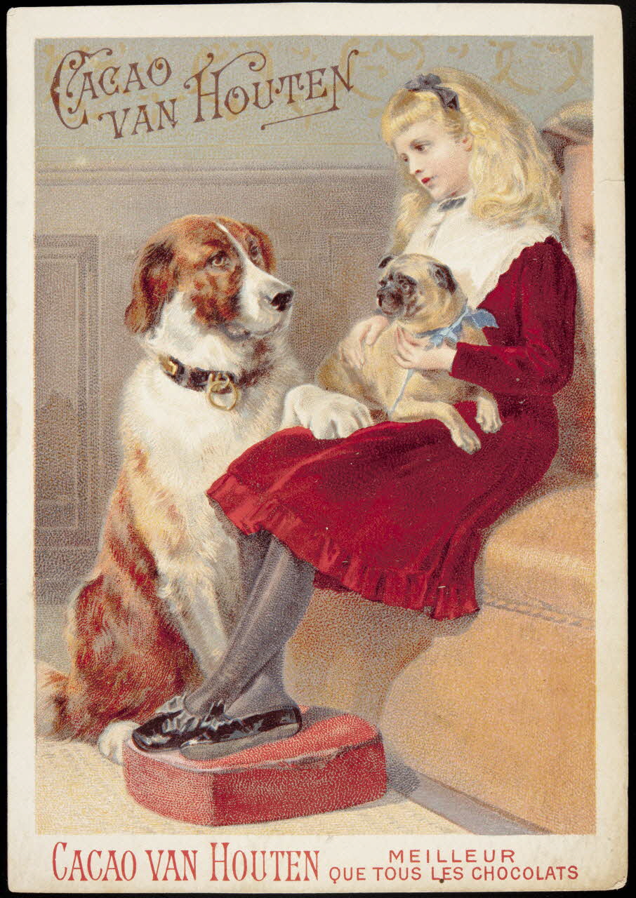 carte réclame chromo Paris 1878-1914 1996.40.1228.3 Photo