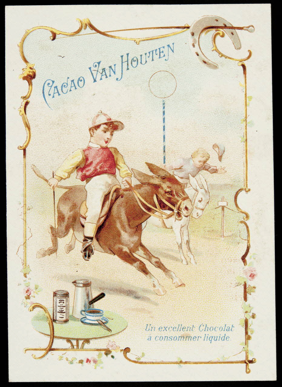 carte réclame chromo Paris 1878-1914 1996.40.1233.1 Photo