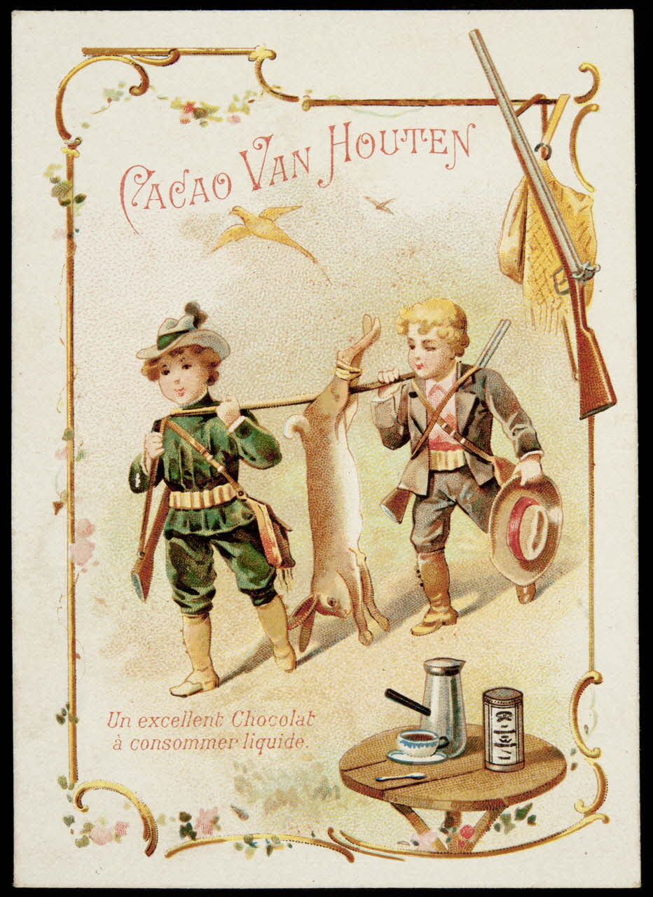 carte réclame chromo Paris 1878-1914 1996.40.1233.2 Photo