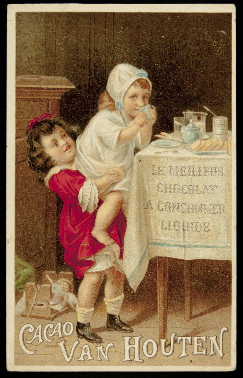 carte réclame chromo Paris 1878-1914 1996.40.1235.1 Photo