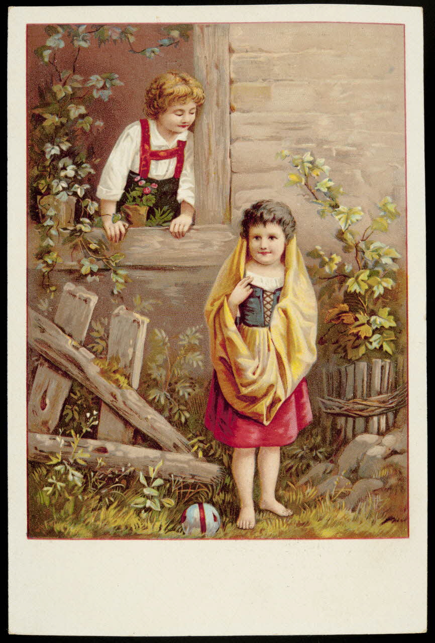 carte réclame chromo Paris 1878-1914 1996.40.1241.1 Photo