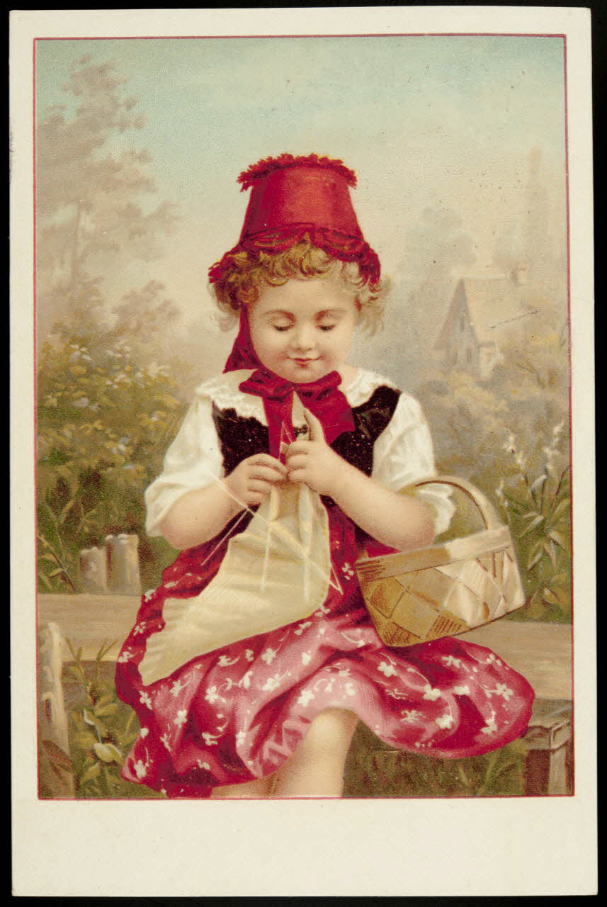 carte réclame chromo Paris 1878-1914 1996.40.1241.9 Photo